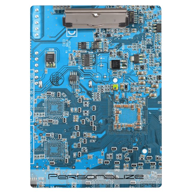 Porte-bloc Carte circuit bleu circuit imprimé à circuit impri (Devant)