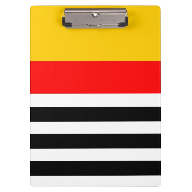 Porte-bloc Carte clipart espagnole Stripe Classic (Devant)