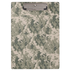 Porte-bloc Carte clipart Motif numérique ACU Camo Camouflage
