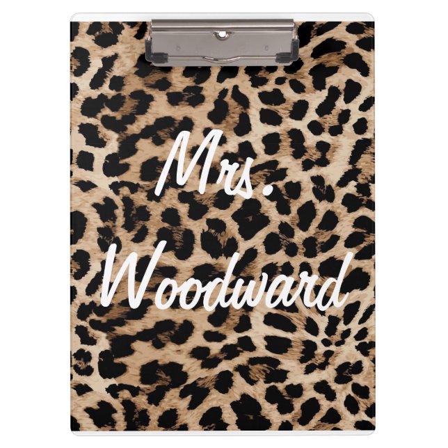 Porte-bloc Carte clipart personnalisée (Devant)