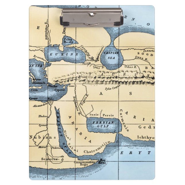 PORTE-BLOC CARTE DU MONDE : ERATOSTHENES (Devant)