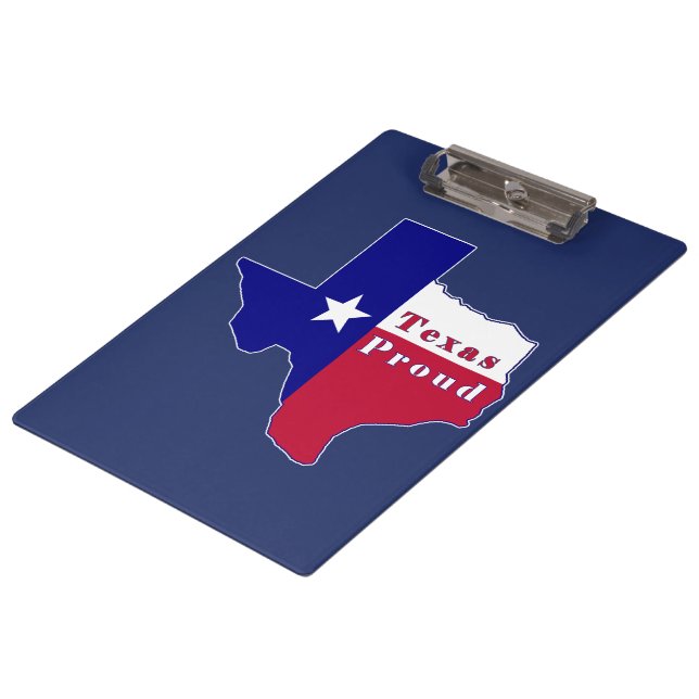 Porte-bloc Carte du Texas Proud (Incliné)