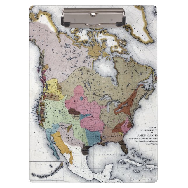 PORTE-BLOC CARTE : INDIENS D'AMERIQUE 3 (Devant)