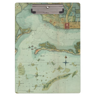 Porte-bloc CARTE : La JAMAÏQUE, 1756