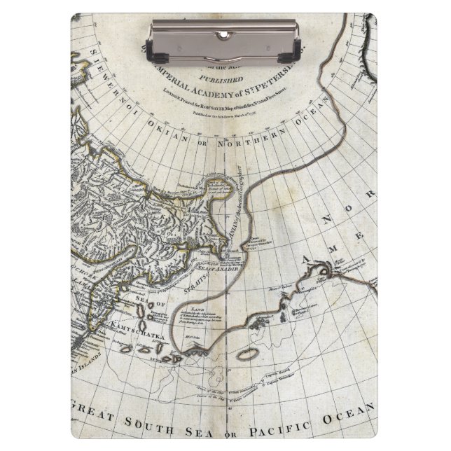 PORTE-BLOC CARTE : NORTH PACIFIC (Devant)