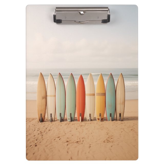 Porte-bloc Cartes Surfs vintages (Devant)