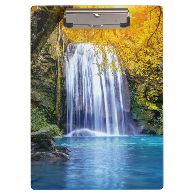 Porte-bloc Cascade d'automne (Devant)