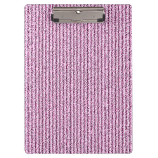 Porte-bloc Casual Pink Corduroy Stripe Pattern