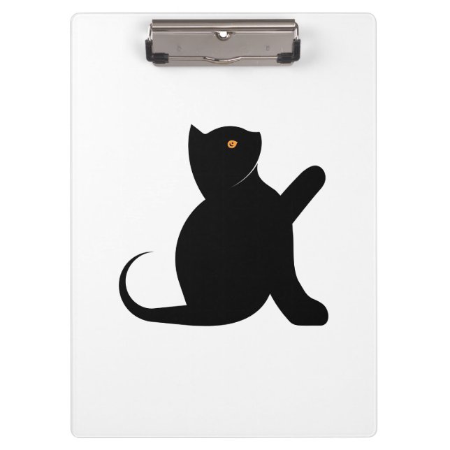 Porte-bloc Cat dit bonjour (Devant)