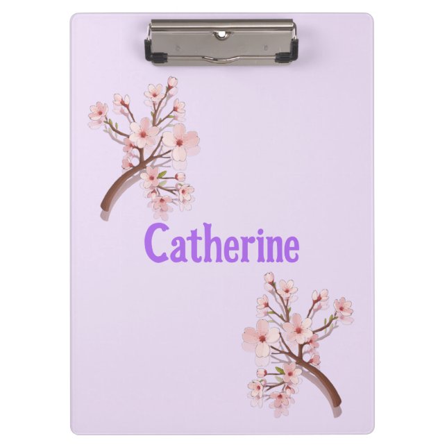 Porte-bloc Catherine Sakura Blossom Branche Coeur (Devant)