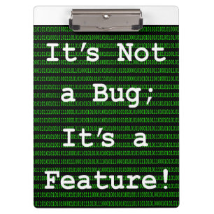Porte-bloc Ce n'est pas un bug ; c'est une fonctionnalité !