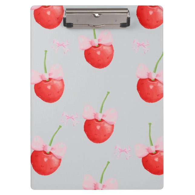 PORTE-BLOC CERISES ROUGES (Devant)