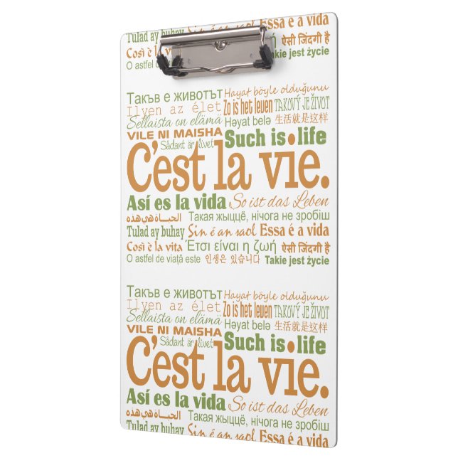 Porte-bloc C'est La Vie porte - bloc (Gauche)