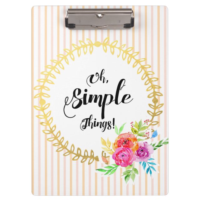 Porte-bloc C'Est Simple ! (Devant)