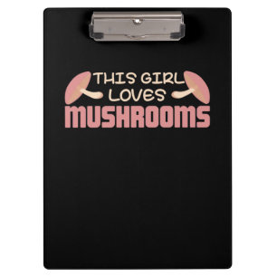 Porte-bloc Cette Fille Aime Les Champignons