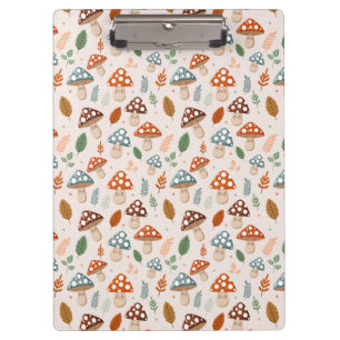 Porte-bloc Champignons, Feuillage d'automne, Nature Patten