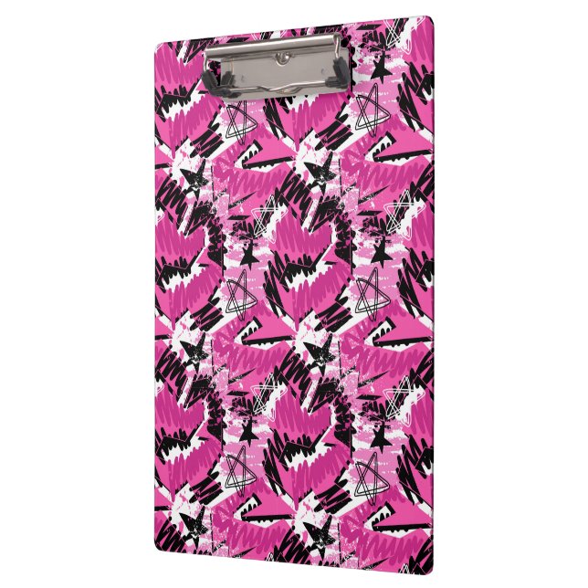 Porte-bloc Chaos rose chaud - Pink clair Tropical (Gauche)