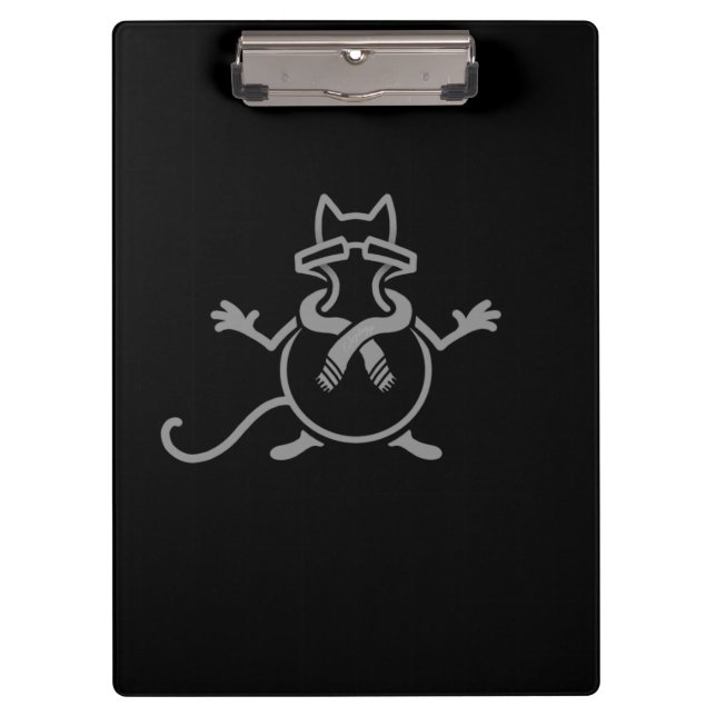 Porte-bloc Chat comédien (Devant)