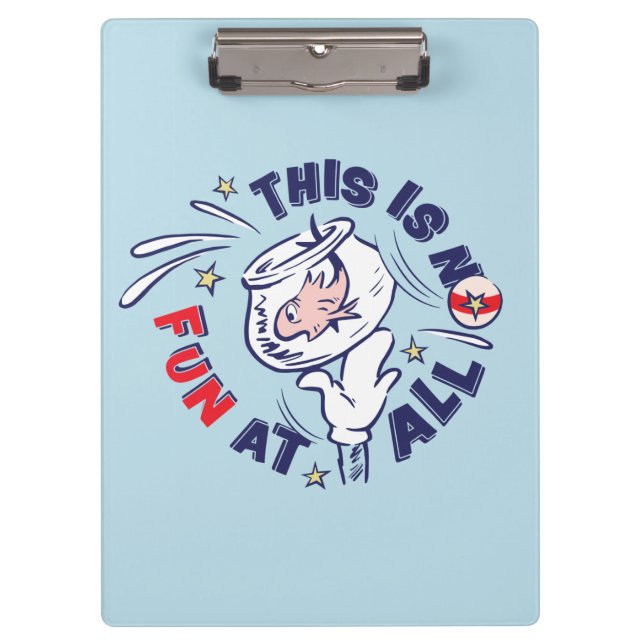 Porte-bloc Chat dans le Casquette | Ce N'Est Pas Du Tout Amus (Devant)