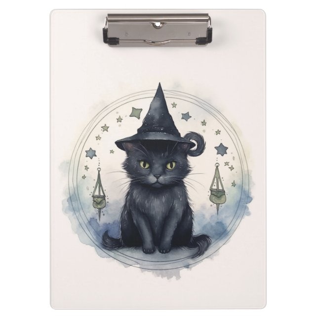 Porte-bloc Chat mystique (Devant)