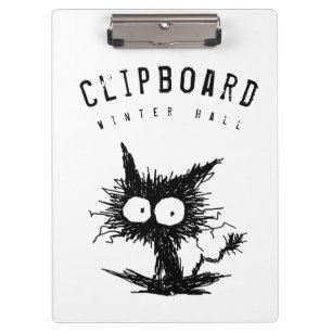 Porte-bloc Chaton mal peigné noir GabiGabi