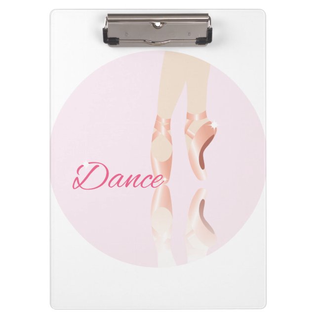 Porte-bloc Chaussures de ballet de danse (Devant)