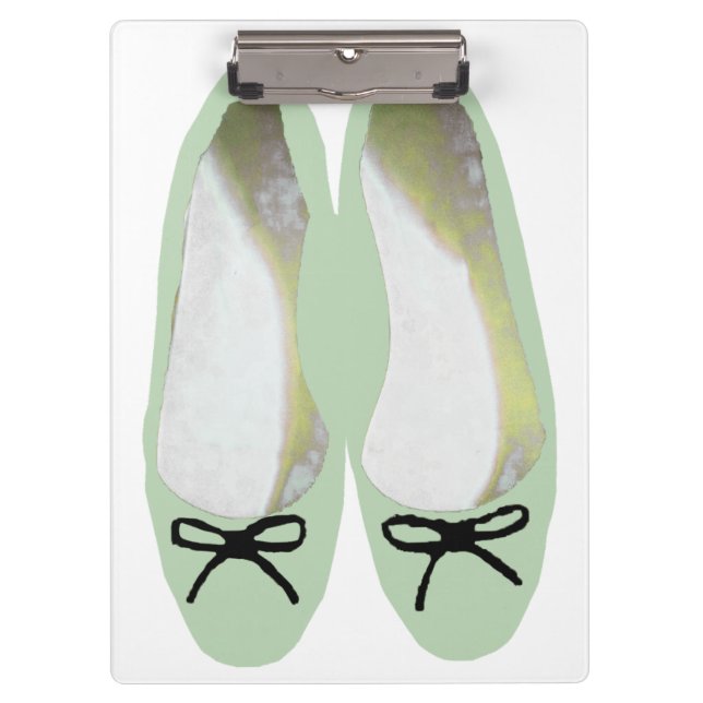 Porte-bloc Chaussures vertes (Devant)