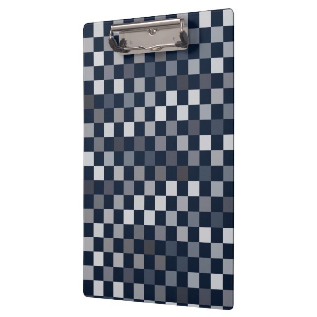 Porte-bloc Chèques bleu gris de la Marine (Gauche)