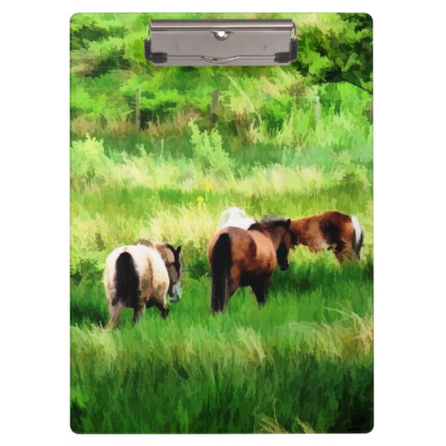 PORTE-BLOC CHEVAUX (Devant)