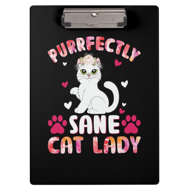 Porte-bloc Chic Lady Chat, Chat Lady, Chat Lady (Devant)