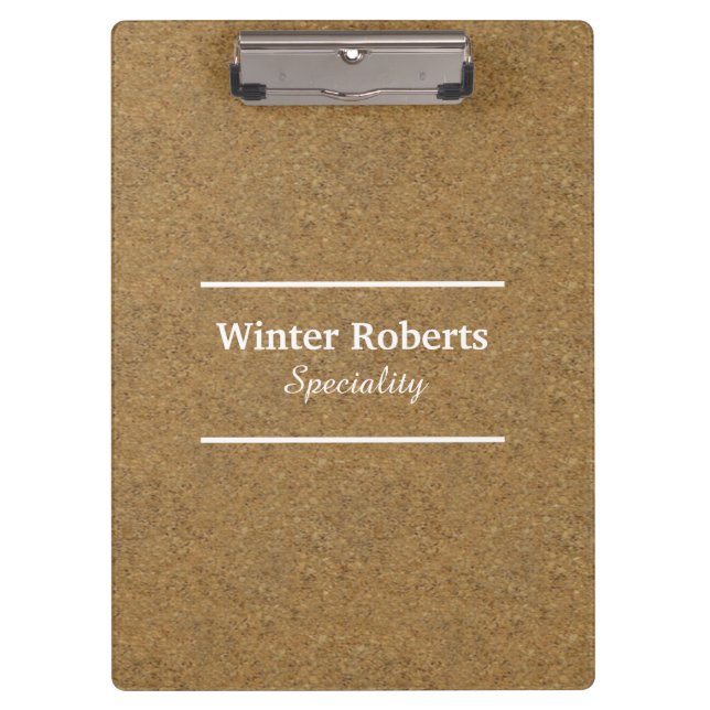 Porte-bloc Chic liège (Devant)