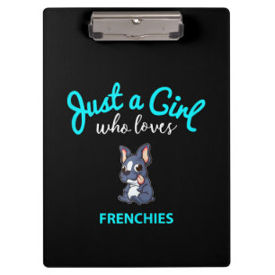 Porte-bloc Chien-taureaux Français Pour Filles Enfants Chien-