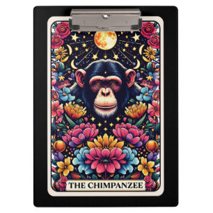 Porte-bloc Chimpanzé Carte Tarot Sagesse Primitive & Ludiqu