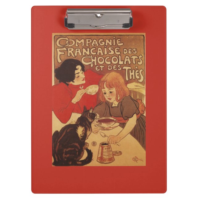 Porte-bloc Chocolat et mère et fille du thé Co (Devant)