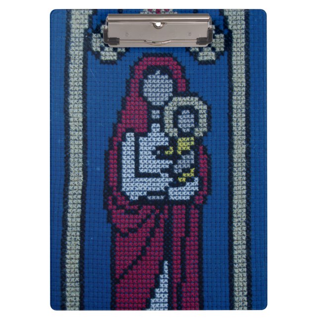 Porte-bloc Christian embroidery (Devant)