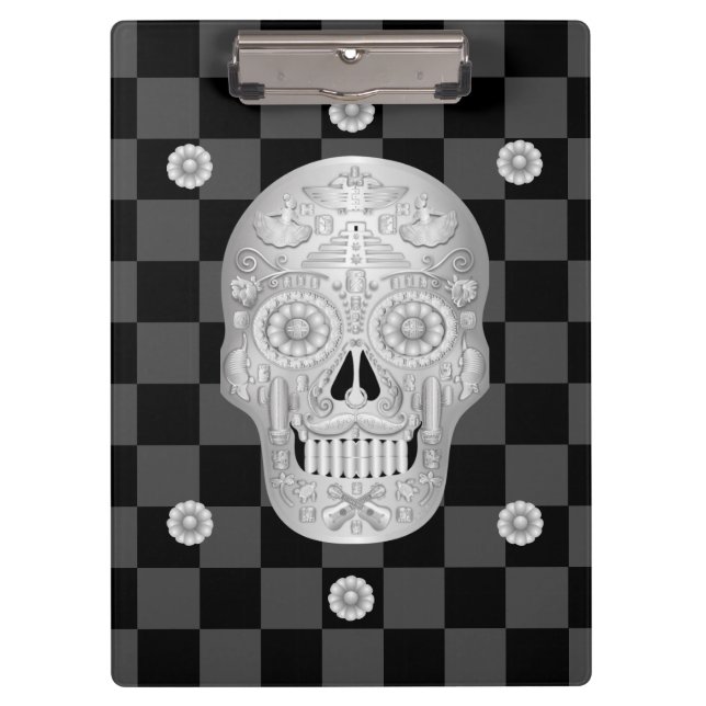 Porte-bloc Chrome Calavera Watch (Devant)