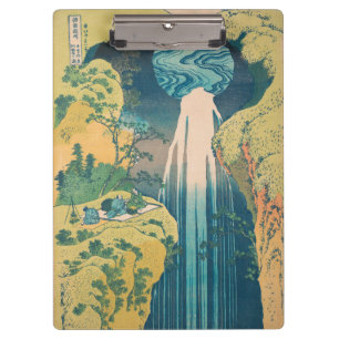Porte-bloc Chutes d'Amida d'Hokusai Japon Cascade
