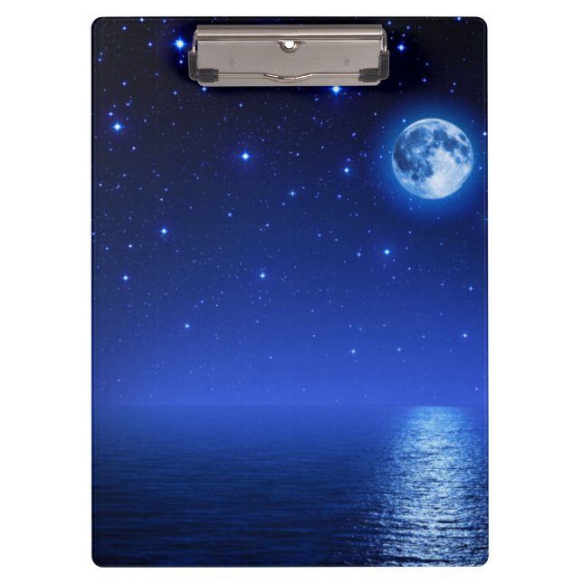 Porte-bloc Ciel nocturne étoilé (Devant)