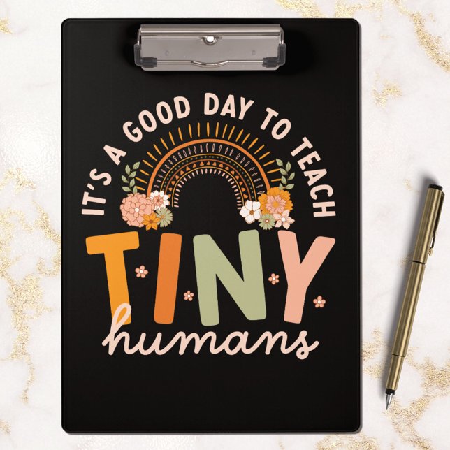 Porte-bloc Citation de l'enseignant de l'école maternelle Cut (In situ marble)