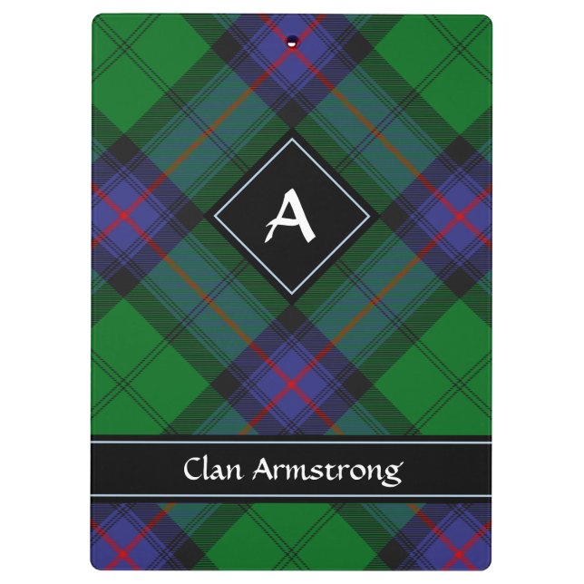 Porte-bloc Clan Armstrong Tartan Porte - bloc (Dos)