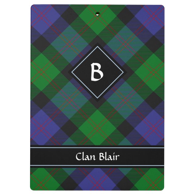 Porte-bloc Clan Blair Tartan Porte - bloc (Dos)
