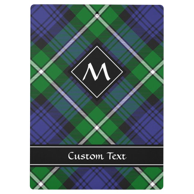 Porte-bloc Clan Forbes Tartan (Dos)