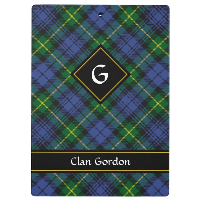 Porte-bloc Clan Gordon Tartan Porte - bloc (Dos)