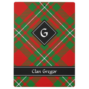 Porte-bloc Clan Gregor Tartan Porte - bloc