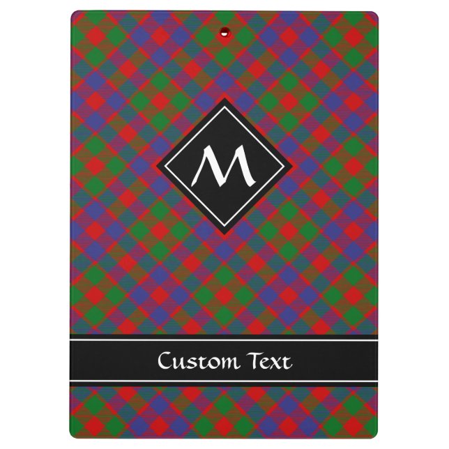 Porte-bloc Clan MacGowan Tartan (Dos)