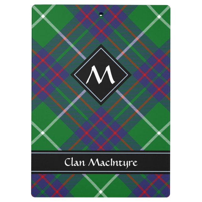 Porte-bloc Clan MacIntyre Chasse Tartan Porte - bloc (Dos)