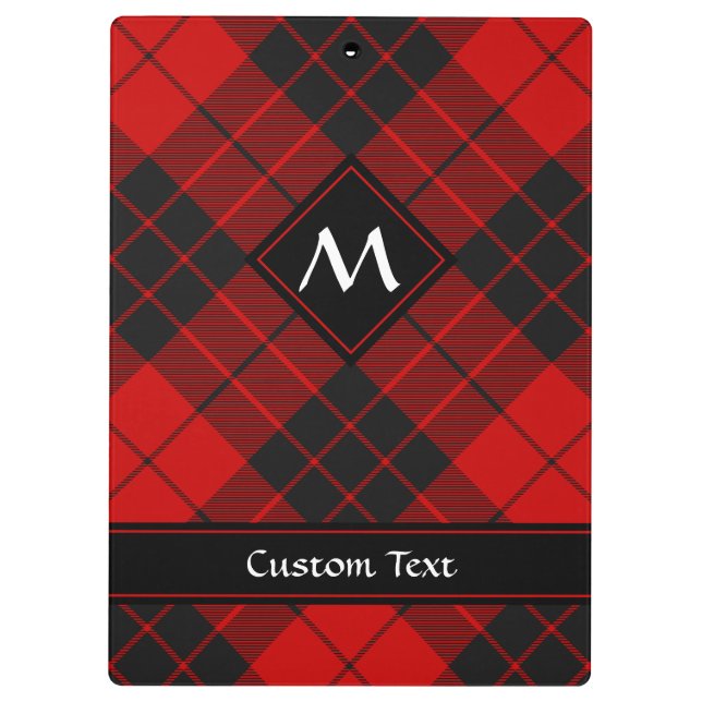 Porte-bloc Clan Macleod de Raasay Tartan (Dos)