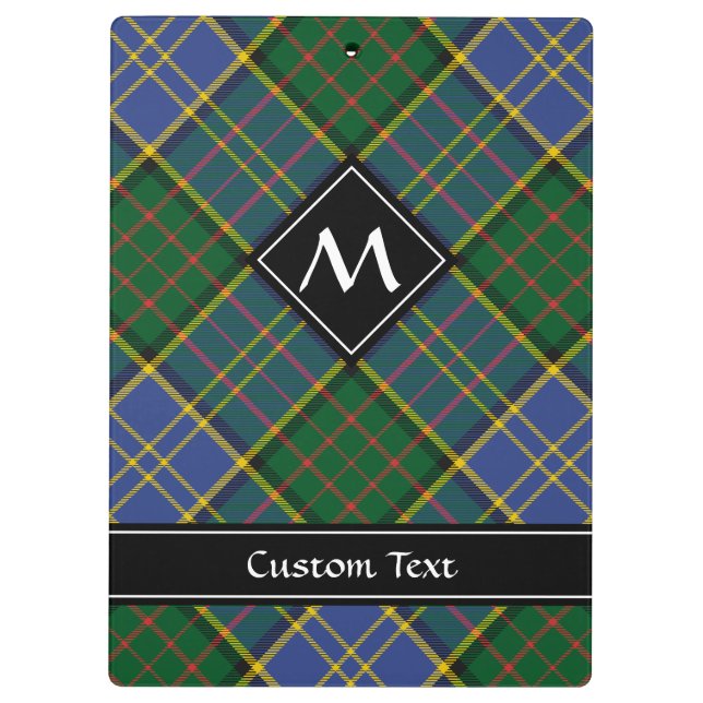 Porte-bloc Clan MacMillan Chasse Tartan (Dos)