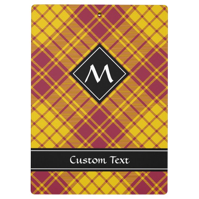 Porte-bloc Clan MacMillan robe Tartan (Dos)