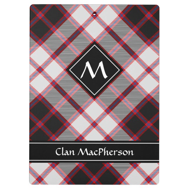 Porte-bloc Clan MacPherson Chasse Tartan Porte - bloc (Dos)